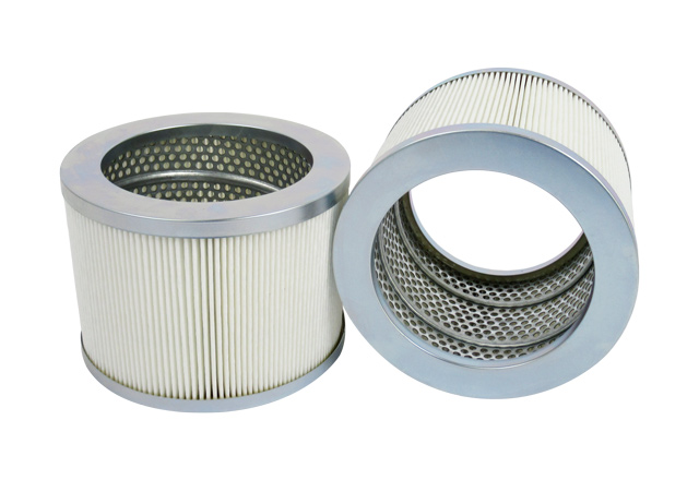 Dust air filter element